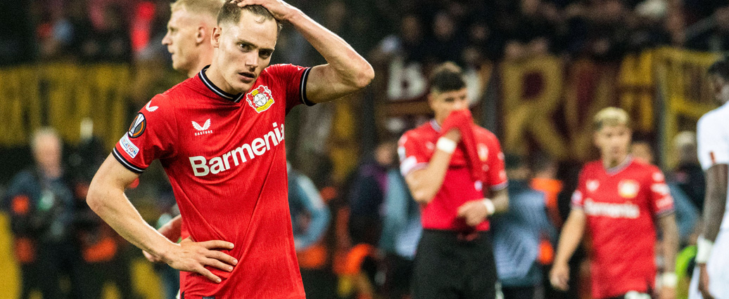 Bayer Leverkusen scheidet gegen AS Rom aus Europa League aus