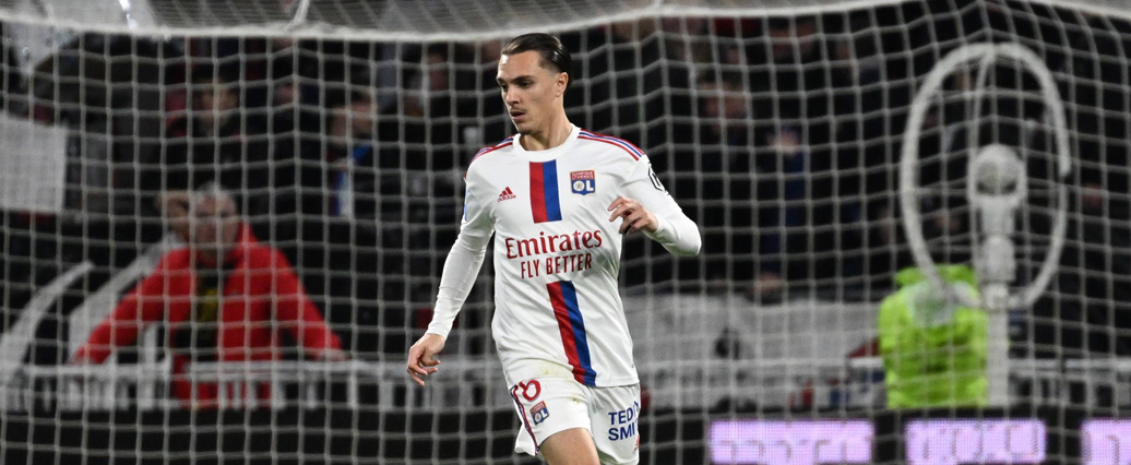 Leverkusen zeigt Interesse an Lyon-Mittelfeldmann Maxence Caqueret