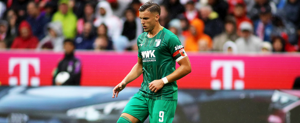 FC Augsburg: Ermedin Demirovic angeschlagen vom Platz
