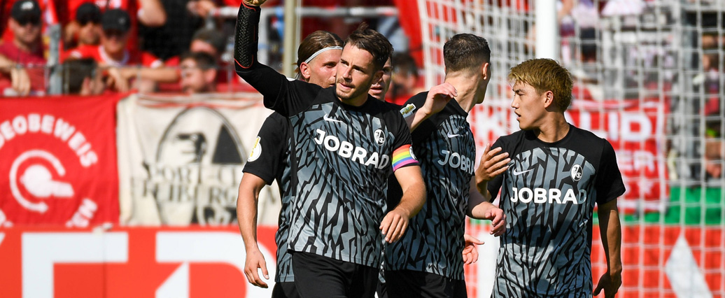 SC Freiburg: Sieg in der ersten Runde des DFB-Pokals