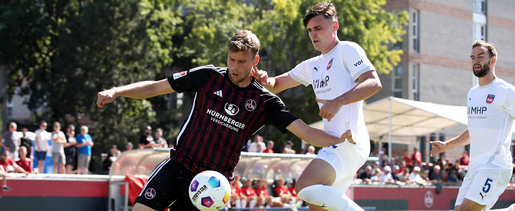 1. FC Heidenheim unterliegt dem 1. FC Nürnberg im Testspiel