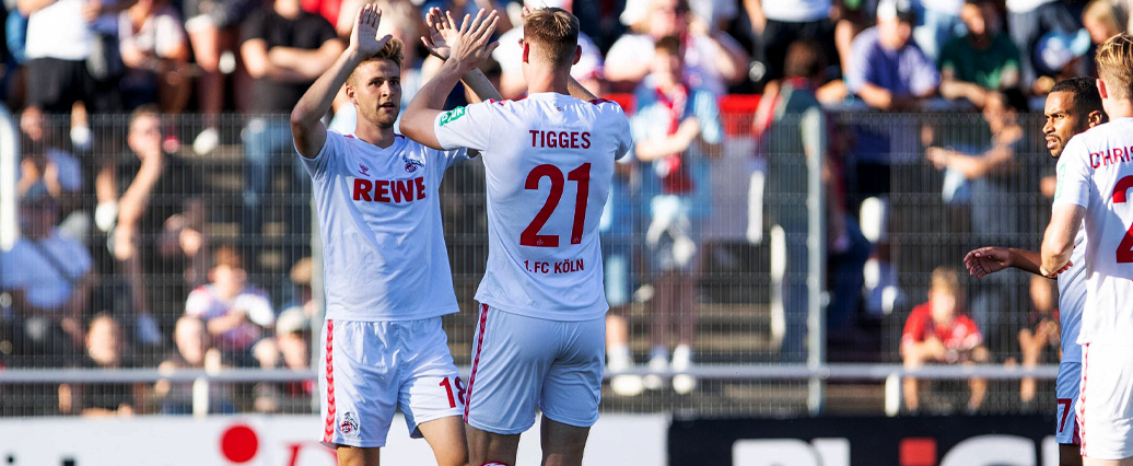 1. FC Köln Players Shine in Test Match Victory Over SV Bergisch Gladbach 09