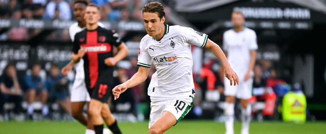 Borussia M'gladbach: Florian Neuhaus setzt weiter angeschlagen aus