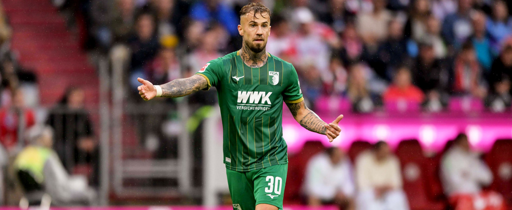 FC Augsburg: Niklas Dorsch meldet sich im Teamtraining zurück