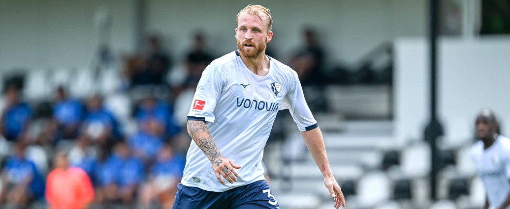VfL Bochum: Philipp Hofmann mit Kopfverletzung ausgewechselt