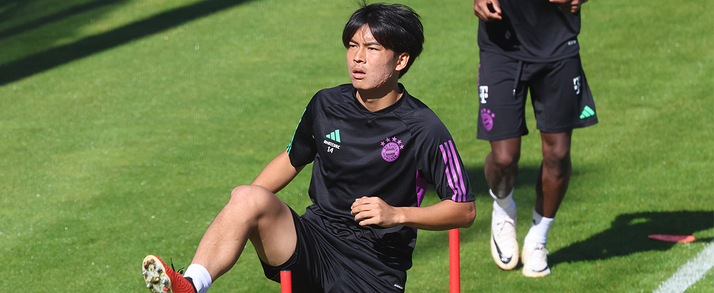Taichi Fukui feiert Debüt bei den Bayern-Profis