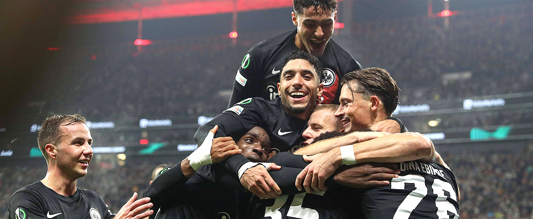 6:0! Eintracht Frankfurt feiert Kantersieg in der Conference League