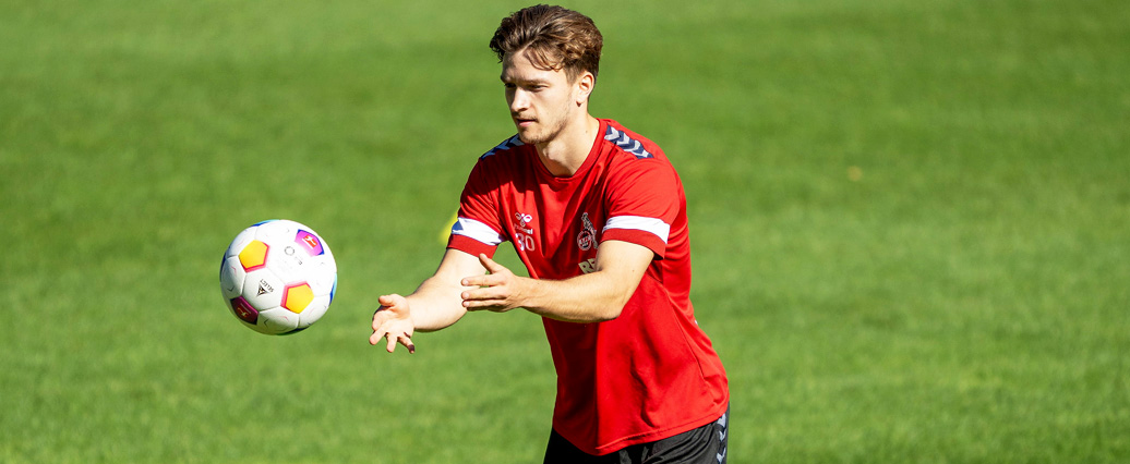Noah Katterbach macht Abschiedstour bei der U21 des 1. FC Köln