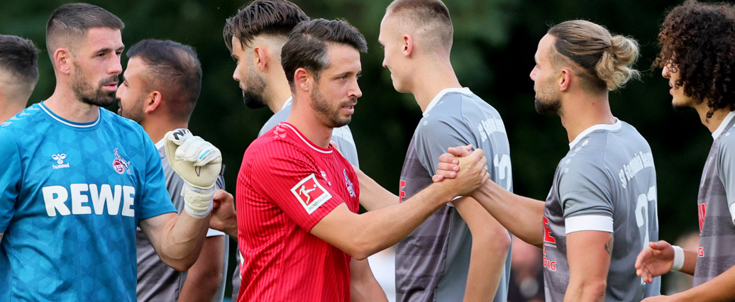 Doppelpack Uth: Köln gewinnt zweistellig im Test gegen Reusrath