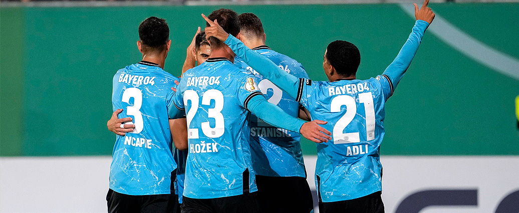 Bayer Leverkusen zieht ins Achtelfinale des DFB-Pokals ein