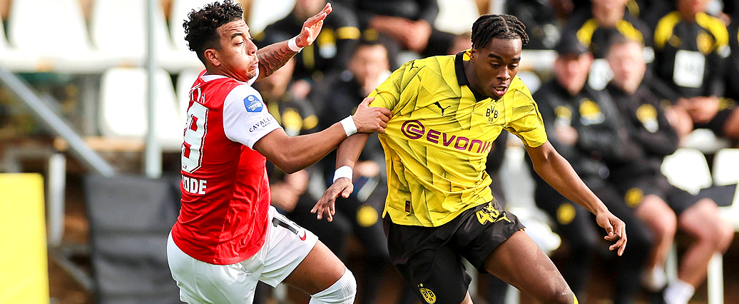 Nach schwacher erster Halbzeit: Dortmund spielt Remis gegen Alkmaar