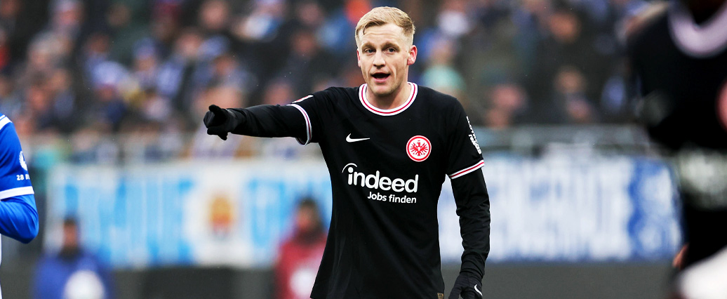 Eintracht Frankfurt: Van de Beek fehlt noch die Power für 90 Minuten