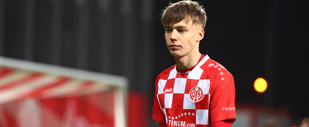 Talent Tim Müller feiert Kaderdebüt bei den Mainz-Profis