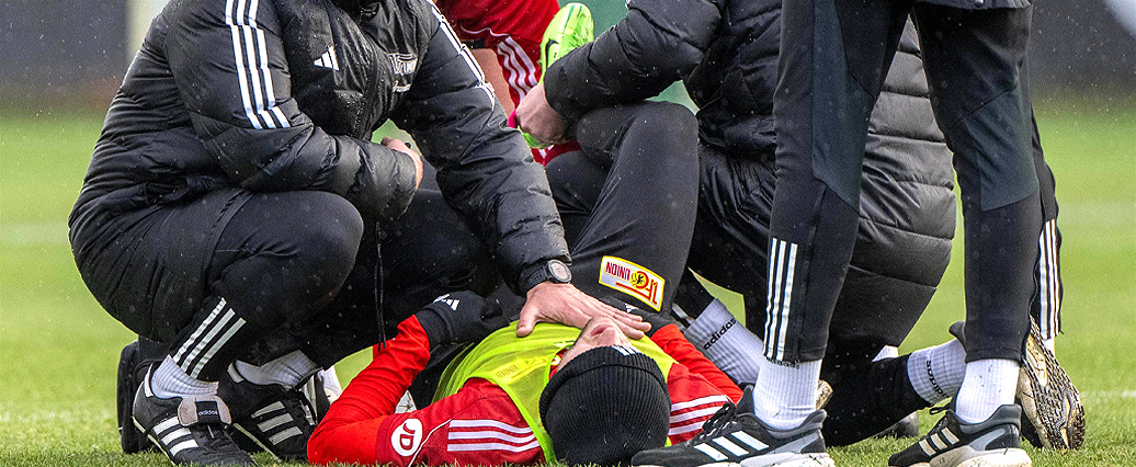 1. FC Union Berlin: Benedict Hollerbach bricht Training verletzt ab