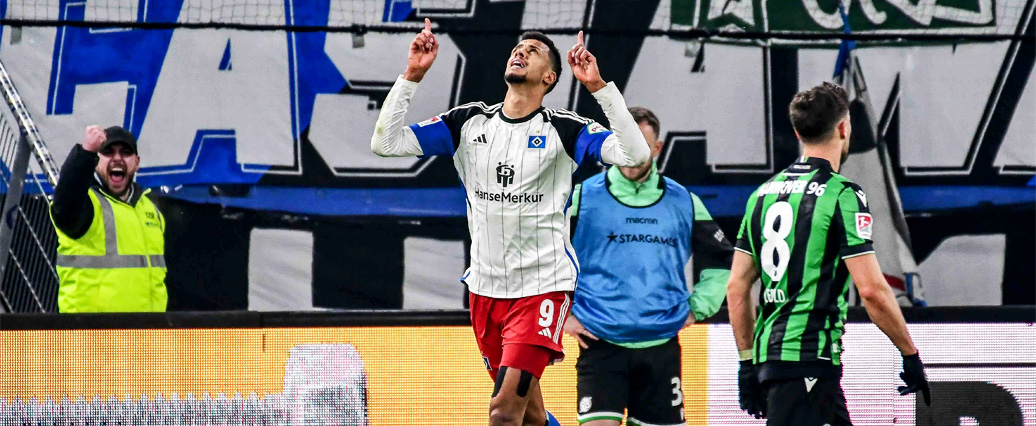 Bundesliga: Klubs haben HSV-Stürmer Robert Glatzel im Visier
