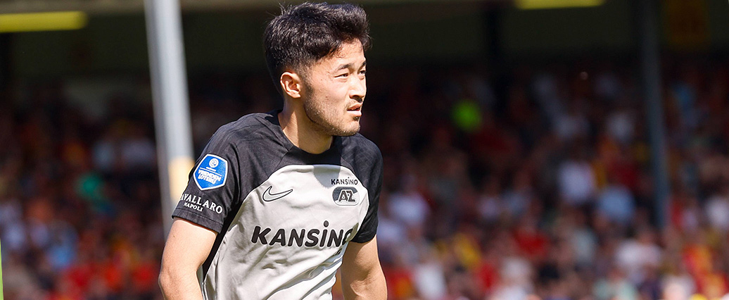 Japan-Verteidiger Yukinari Sugawara auf der Liste des VfL Wolfsburg