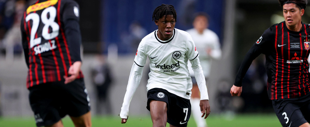 Junior Awusi Boddien erhält Profivertrag bei Eintracht Frankfurt