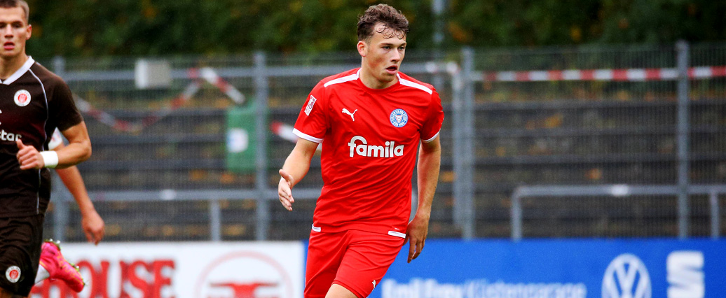 KSV Holstein verabschiedet Lucas Wolf Richtung Sandhausen