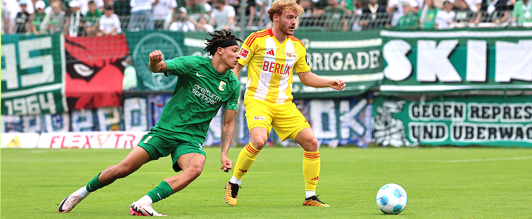 Union Berlin schlägt die BSG Chemie Leipzig