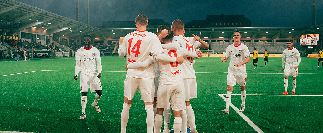 Heidenheim gewinnt ersten Teil der Conference-League-Quali