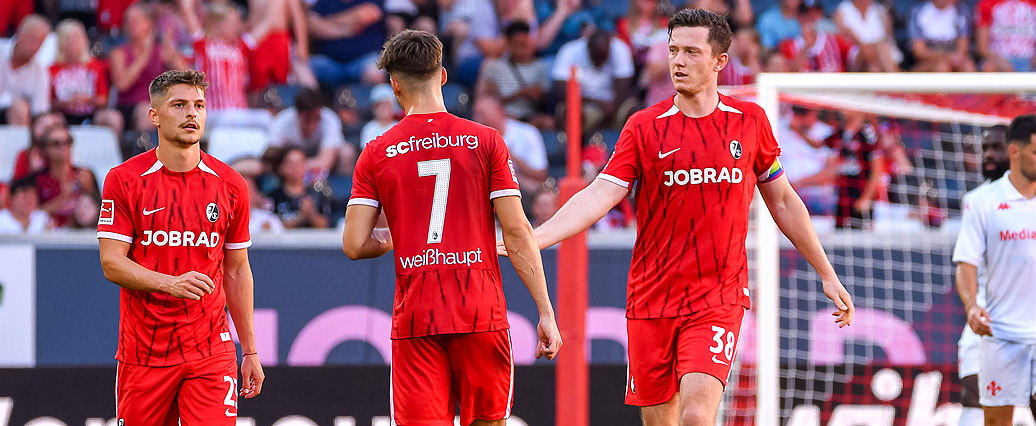 SC Freiburg holt 0:2-Rückstand im letzten Test gegen Florenz auf