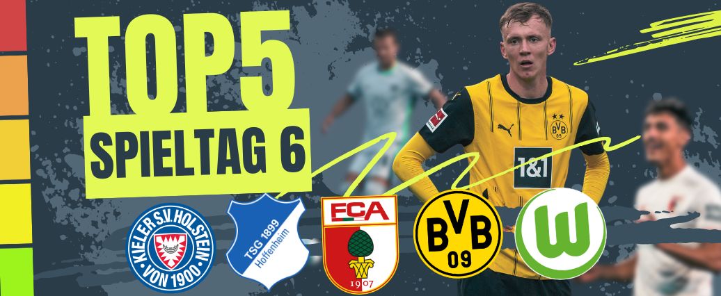 Gewinner ohne Scorer am Bundesliga Spieltag 6!