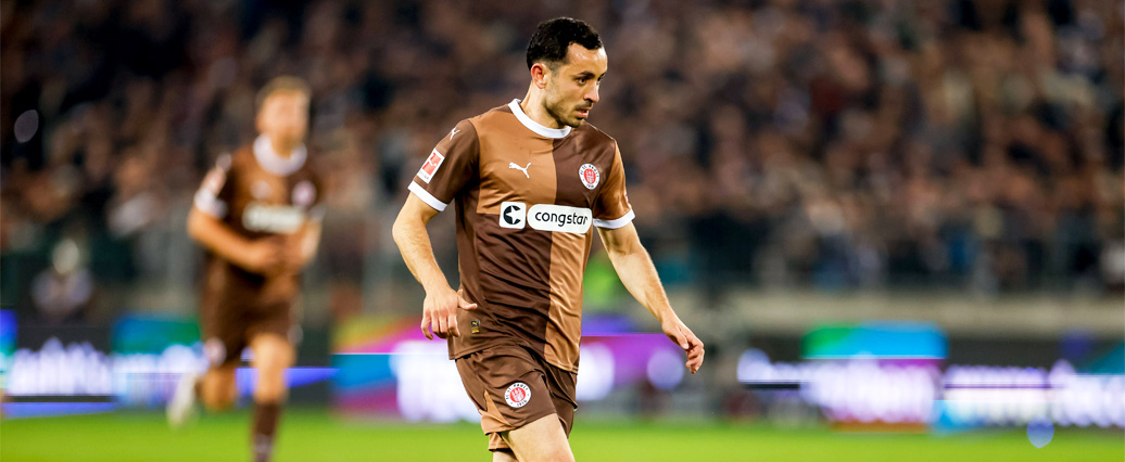 FC St. Pauli: Manolis Saliakas musste gegen Kiel angeschlagen raus