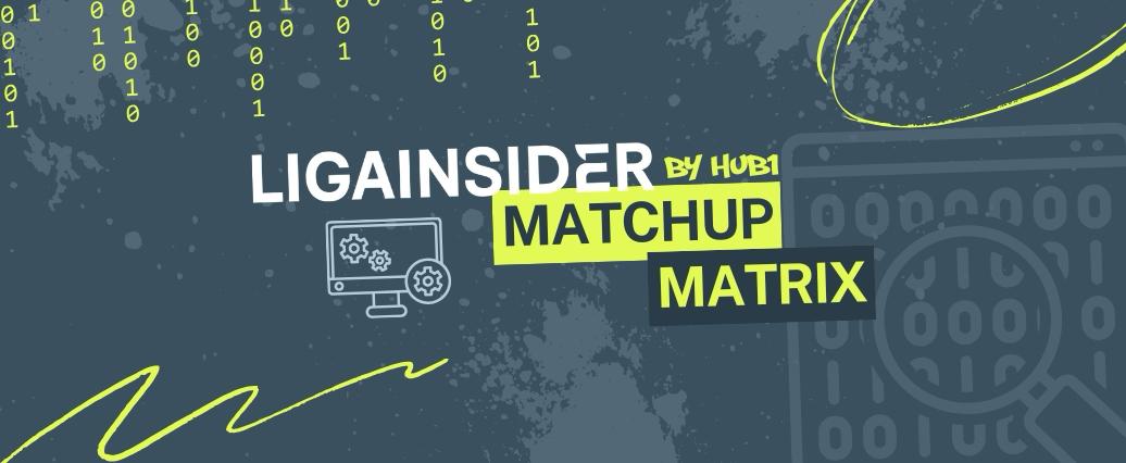 Gladbach gegen Bremen: die Matchup-Matrix