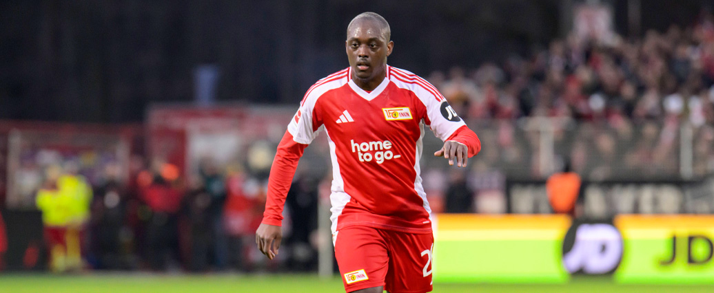 Union Berlin: Jerome Roussillon arbeitet individuell auf dem Platz