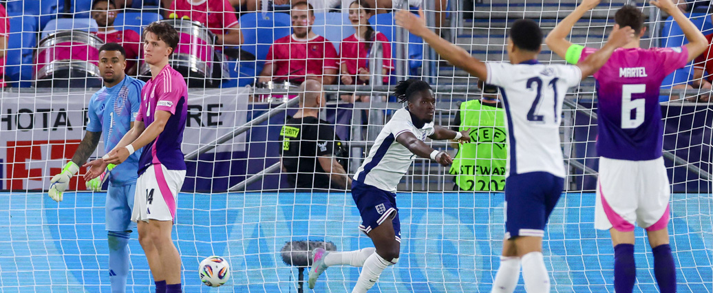 Deutschlands U-21 verliert gegen England im EM-Finale